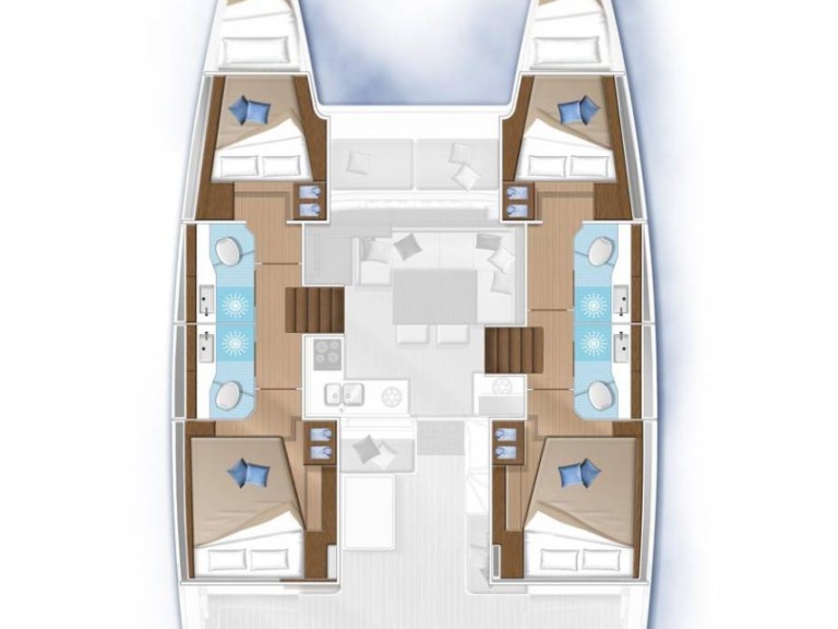 Yacht charter Primošten - Lagoon Lagoon 40 on SamBoat