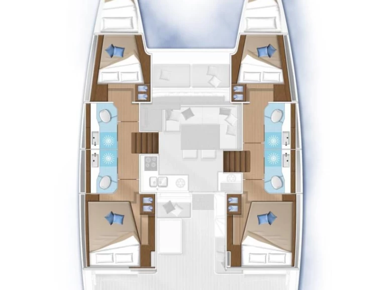 Yacht charter Primošten - Lagoon Lagoon 40 on SamBoat