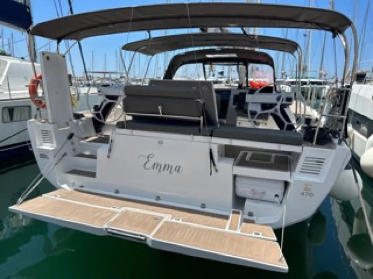 Dufour Dufour 470 charter bareboat or skippered in  Olbia