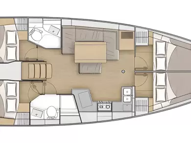 Bénéteau Oceanis 40.1 charter bareboat or skippered in  Palma de Mallorca