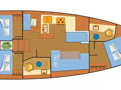 Charter a Jeanneau Sun Odyssey 410 in Palma de Mallorca on Samboat