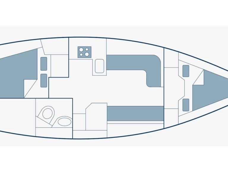 Hire Sailboat with or without skipper  Kiáto