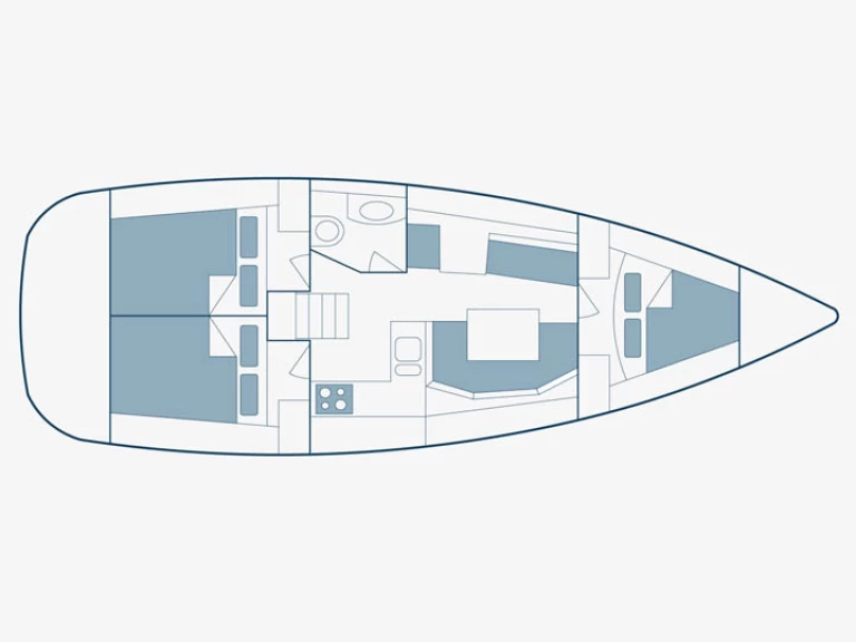 Hire a  Sun Odyssey 36i[G] Nikiána