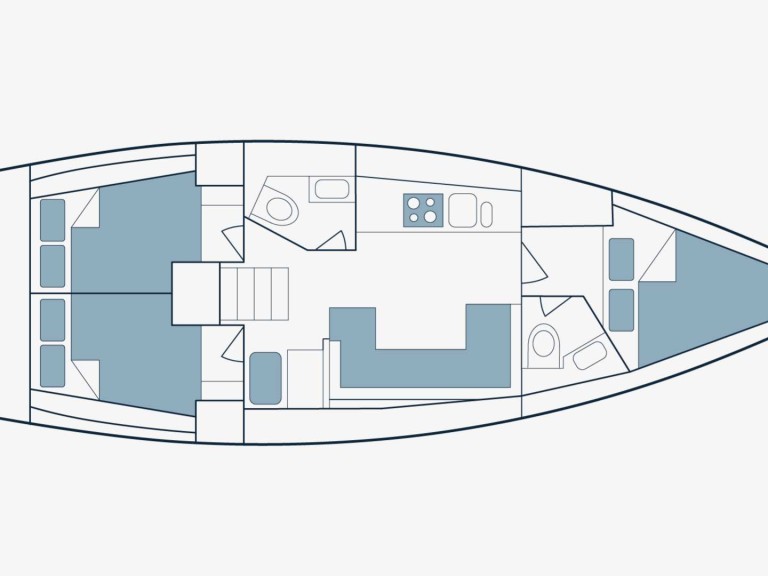 Hire a Bavaria Bavaria 40 Nikiána