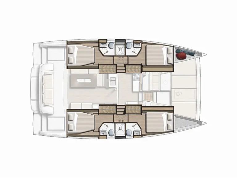 Bali Bali 4.2 charter bareboat or skippered in  Skáfi