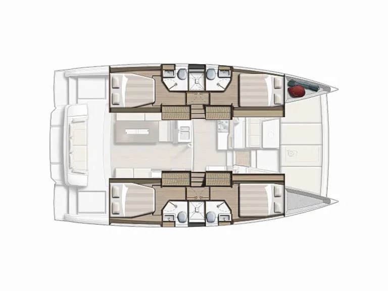 Bali Bali 4.2 charter bareboat or skippered in  Skáfi