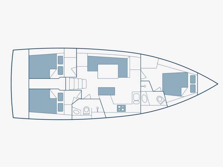 Yacht hire Nikiána cheap Oceanis 41.1[G]