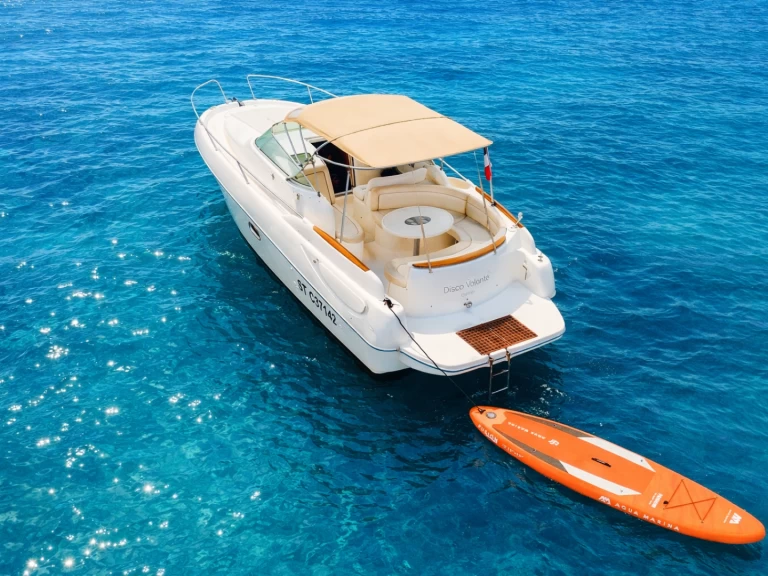 Jeanneau Leader 805 charter bareboat or skippered in  Cannes