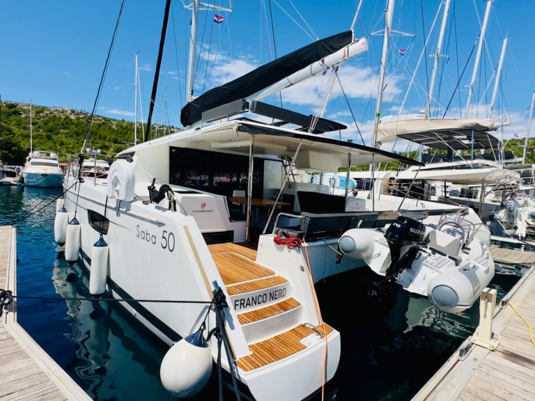Yacht hire Primošten cheap Saba 50