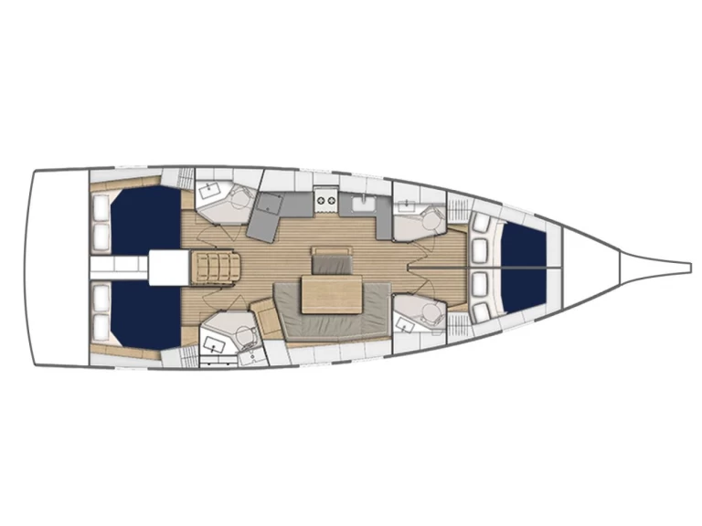 Leopard Leopard 46 Powercat charter bareboat or skippered in  Fethiye