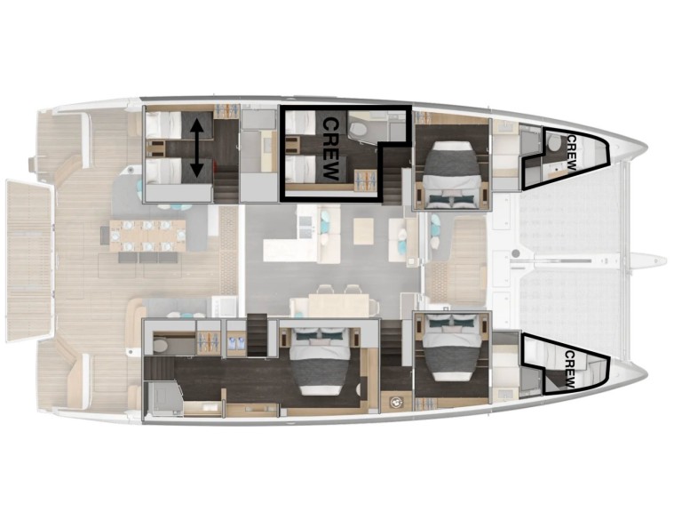 Catamaran to hire Castellammare di Stabia at the best price