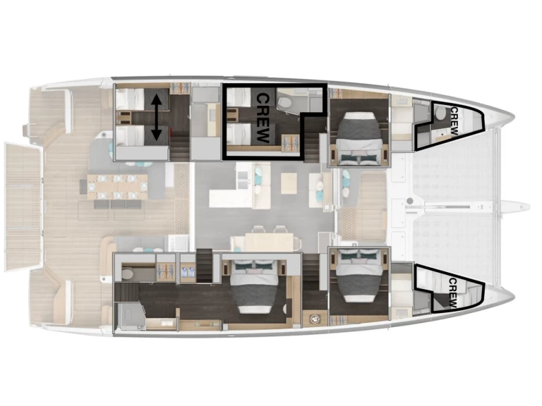 Catamaran to hire Castellammare di Stabia at the best price