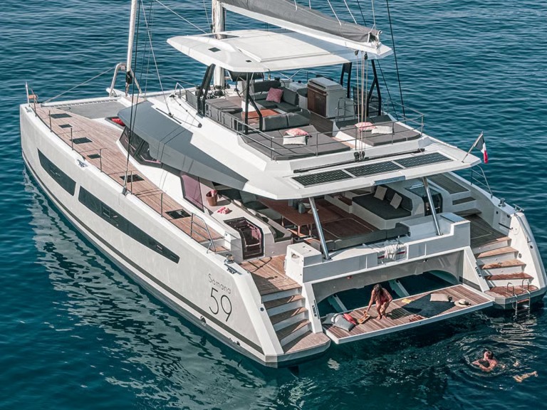 Catamaran hire in Palermo - Fountaine Pajot Fountaine Pajot Samana 59