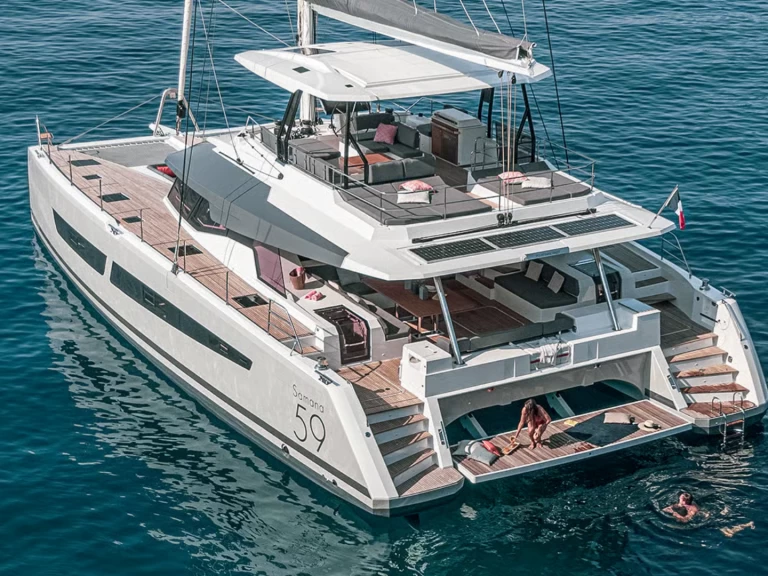 Catamaran hire in Palermo - Fountaine Pajot Fountaine Pajot Samana 59
