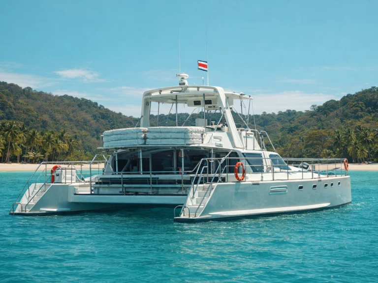 Yacht hire Puntarenas cheap Twin Cat 73FT