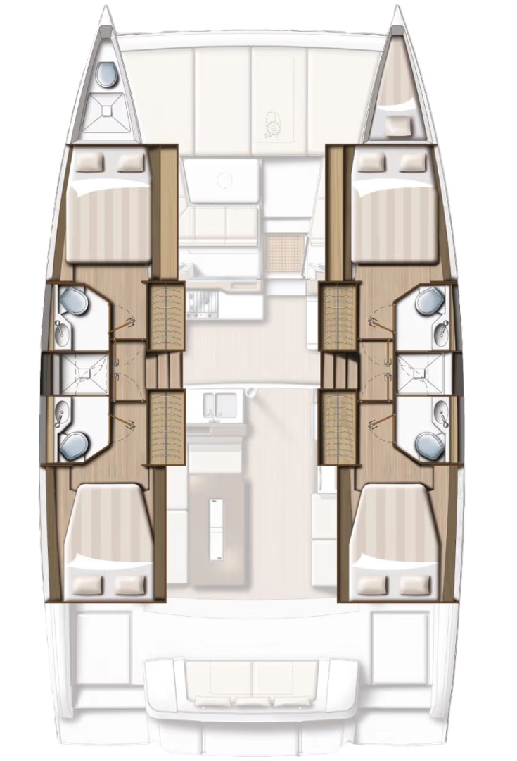 Hire Catamaran Bali with a boat licence