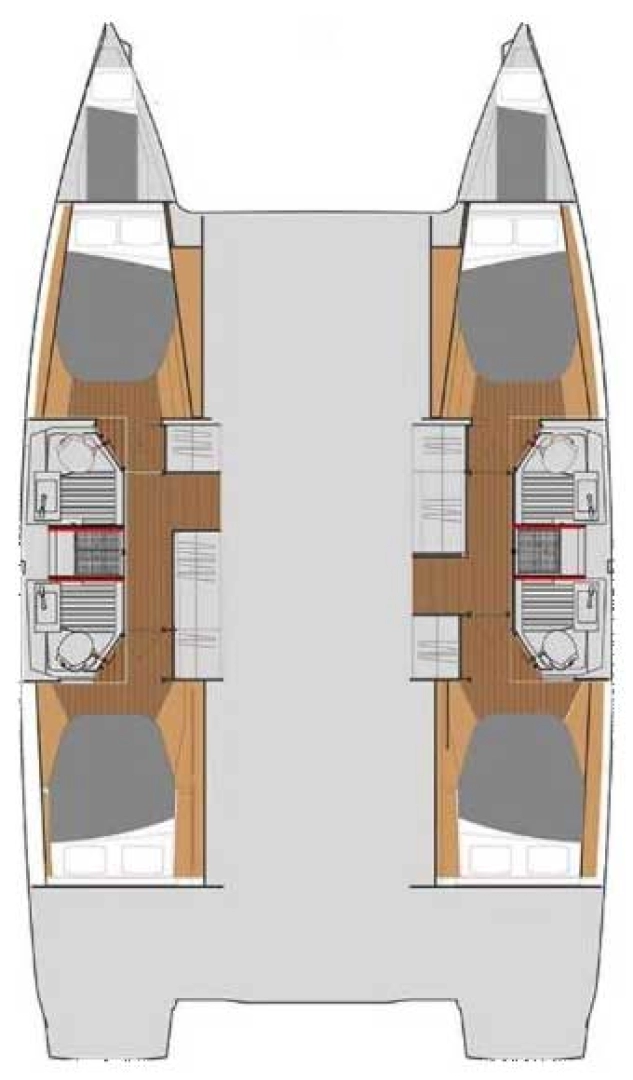 Hire Catamaran with or without skipper Fountaine Pajot Trogir