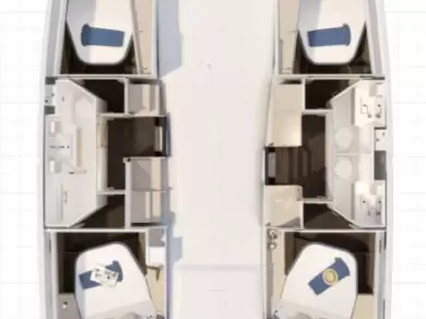 Charter a Fountaine Pajot Fountaine Pajot FP 41 Quatuor 3 in Pula on Samboat