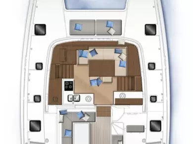 Hire Catamaran with or without skipper Lagoon Šibenik