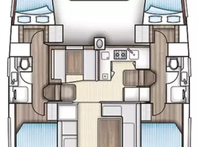 Hire Catamaran with or without skipper Nautitech Murter-Kornati