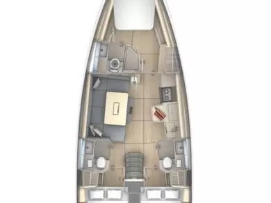 Sailboat hire in Lávrio - Dufour Dufour 41