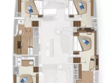 Catamaran hire in Alimos - Lagoon Lagoon Sixty 5