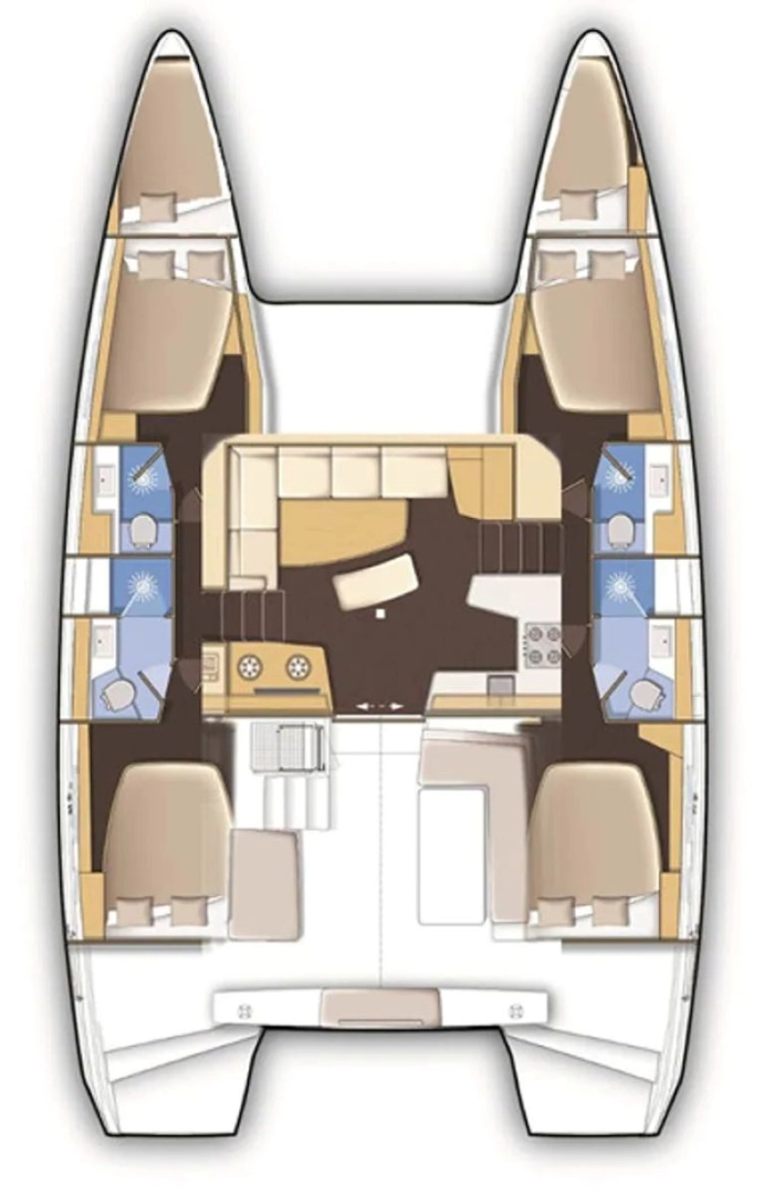 Hire a Lagoon Lagoon 42 Trogir
