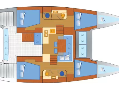 Hire Catamaran with or without skipper Lagoon Punat