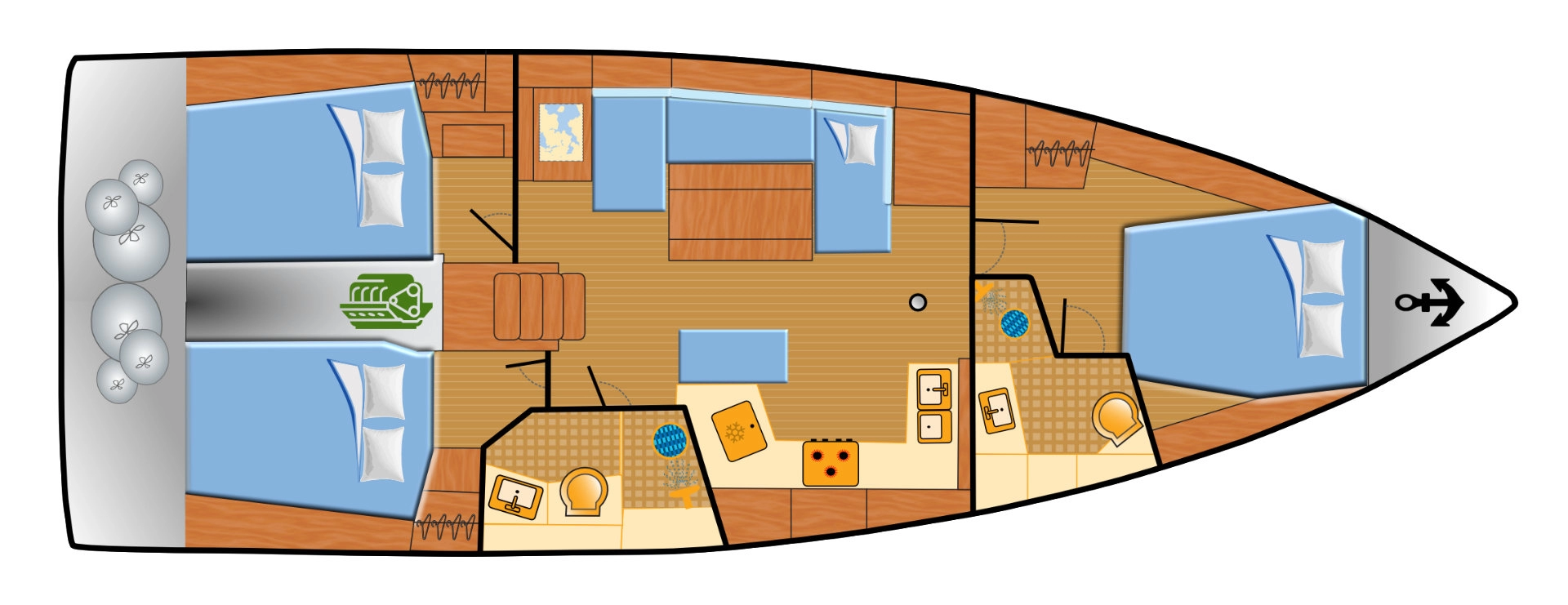 Charter a Bénéteau Oceanis 40.1 in Rogoznica on Samboat