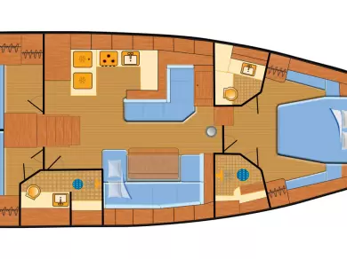 Yacht charter Rogoznica - Bénéteau Oceanis 51.1 on SamBoat