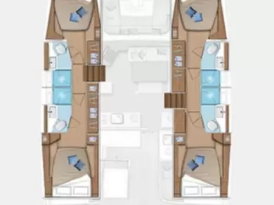 Yacht charter Gouvia - Lagoon Lagoon 46 on SamBoat