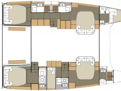 Charter a Dufour Dufour Catamarans 48 Sail in Primošten on Samboat