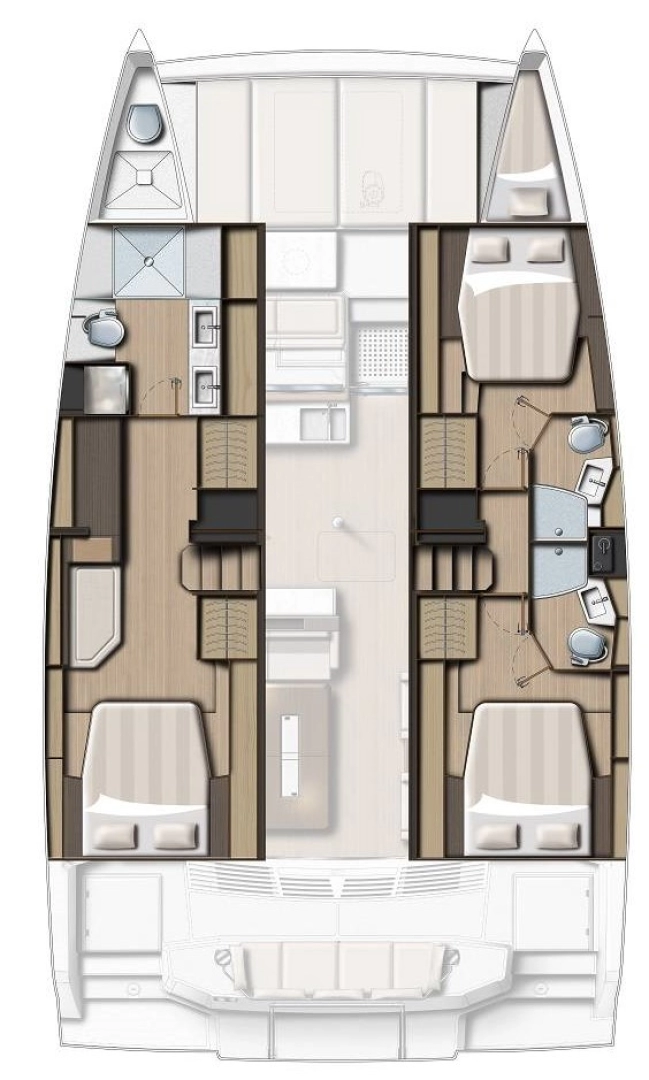 Catamaran hire in Rogoznica - Bali Bali 4.4