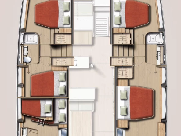 Catamaran to hire Trogir at the best price