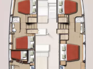 Catamaran to hire Trogir at the best price