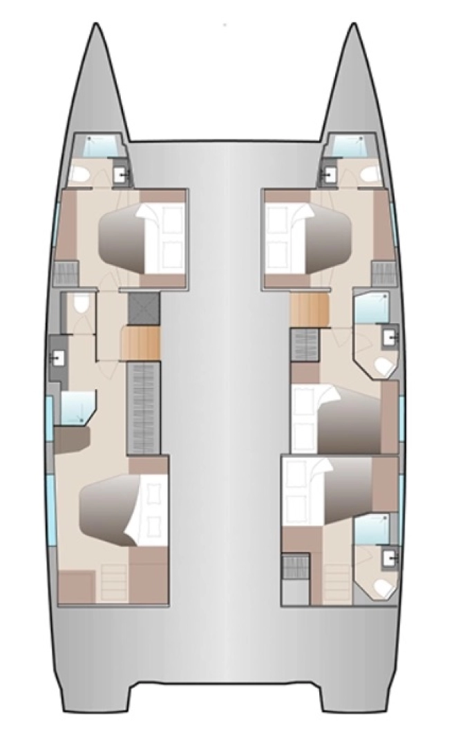 Hire a Fountaine Pajot Aura 51 Seget Donji