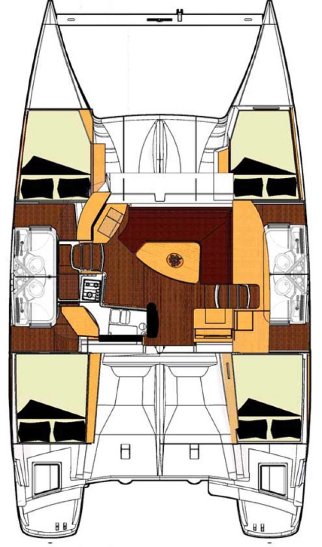 Hire Catamaran with or without skipper Fountaine Pajot Punat
