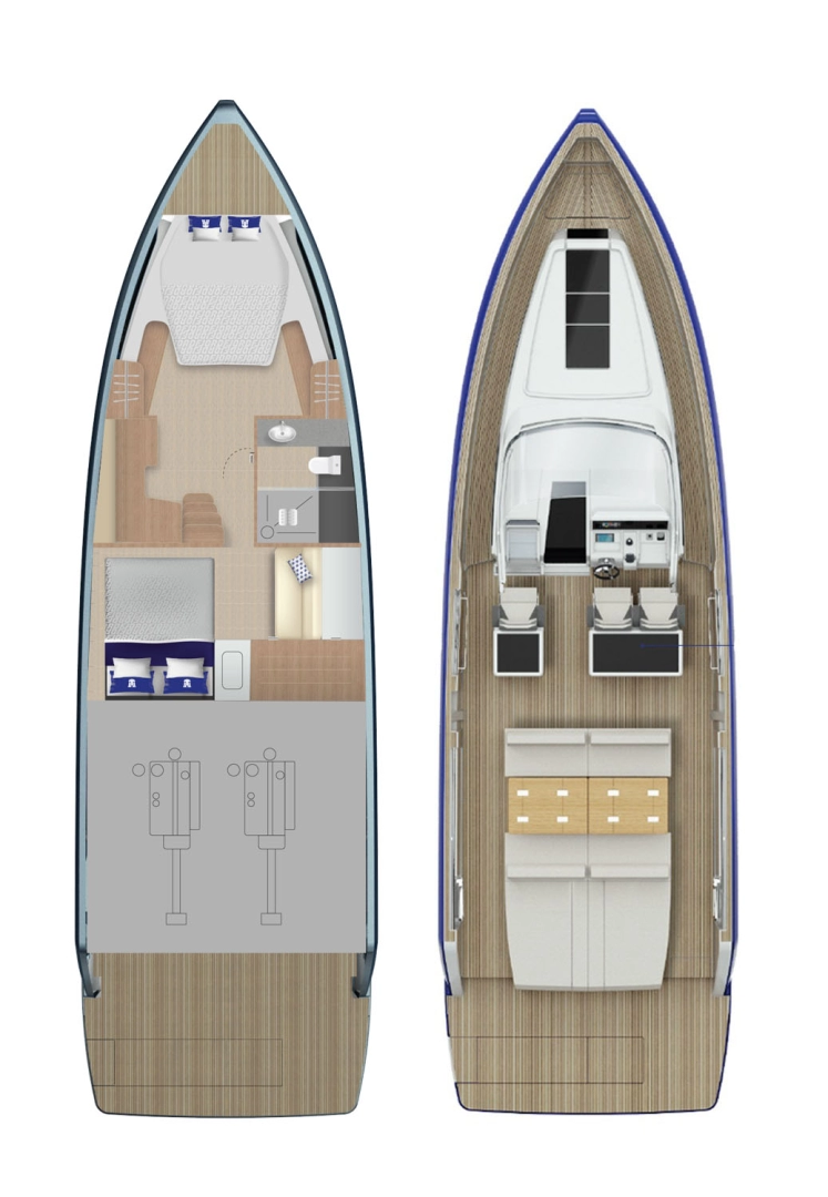 Hire a Fjord Fjord 41 XL Kaštela