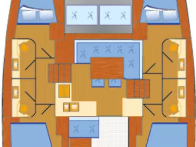 Yacht hire Can Pastilla cheap Lagoon 40