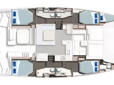 Hire Catamaran Leopard Catamarans / Robertson & Caine with a boat licence