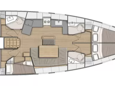 Hire a Bénéteau Oceanis 46.1 Can Pastilla