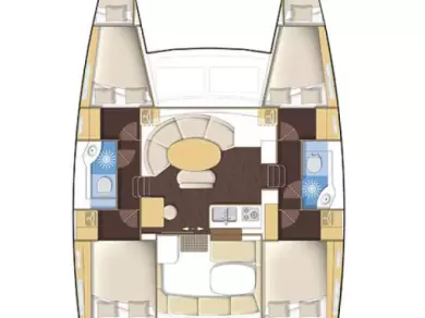 Catamaran to hire Komolac at the best price