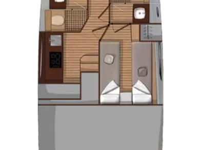 Hire a Sessa Marine Sessa Fly 42 - 2 cab. Sukošan