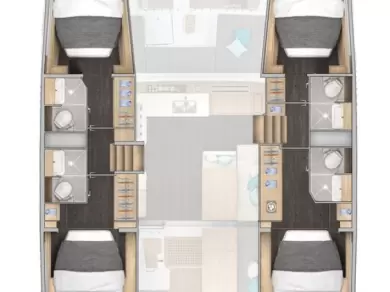 Charter a Lagoon Lagoon 43 in Seget Donji on Samboat