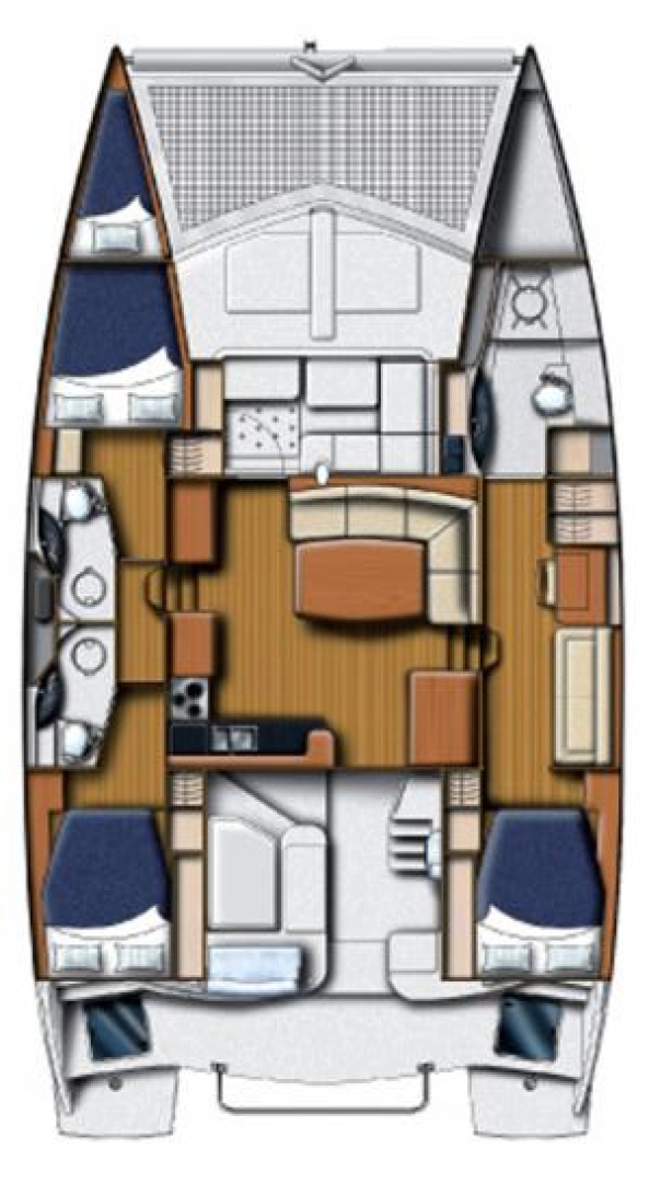 Catamaran to hire Seget Donji at the best price