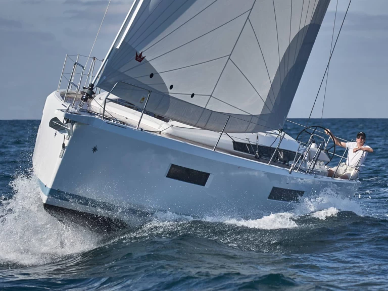 Jeanneau Sun Odyssey 440 charter bareboat or skippered in  Lávrio