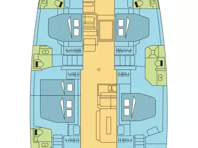 Yacht charter Marsh Harbour - Bali Bali 4.8 on SamBoat