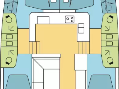 Catamaran to hire Komolac at the best price