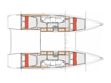 Yacht hire Zaton cheap Excess 13 - 4 + 1 cab.