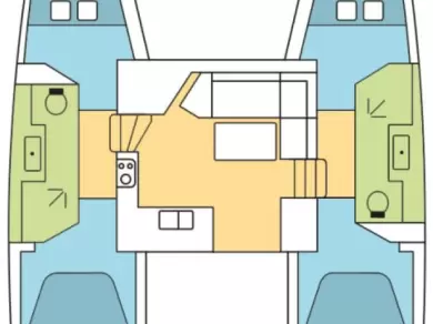 Fountaine Pajot Lucia 40 charter bareboat or skippered in  Bas du Fort